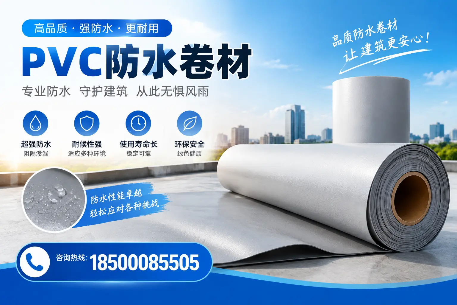 如何选择高质量的PVC防水卷材？三亚消费者必看指南